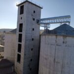 سیلوهای ذخیره گندم شرکت آرد آسیابان آمل