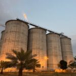 سیلو های ذخیره گندم شرکت مروارید سیلوی خلیج فارس